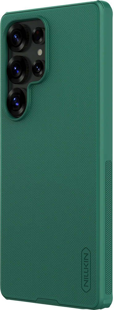 Nillkin Etui Frosted Shield Pro do Galaxy S25 Ultra, ciemnozielone
