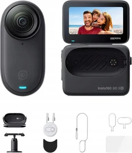 Insta360 go 3S Action Bundle czarna - Kamery sportowe - miniaturka - grafika 1