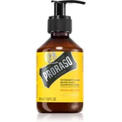 Szampony do włosów - Proraso Proraso Beard Wash Wood & Spices szampon do brody 200ml 9557 - miniaturka - grafika 1