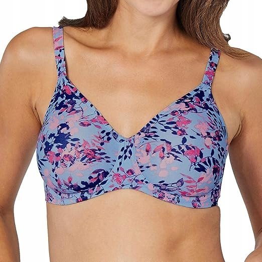 Biustonosz Triumph My Flower Minimizer fioletowy miękki rozmiar 70C