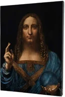 Ikony i obrazy sakralne - Salvator Mundi-Zbawiciel Świata - obraz religijny na płótnie canvas - miniaturka - grafika 1