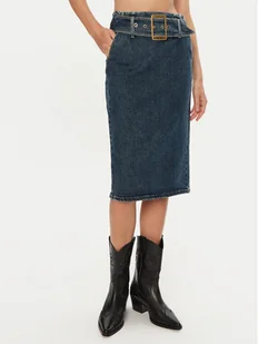 Miss Sixty Spódnica jeansowa 6L3KJ5860000 Granatowy Regular Fit - Spódnice - miniaturka - grafika 1