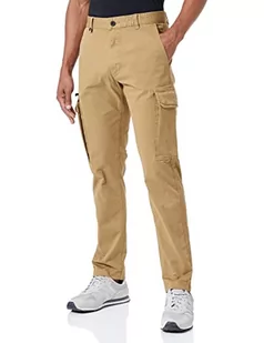 camel active Męskie spodnie 476215/8F26, drewno, 38 W/30 l - Spodenki męskie - miniaturka - grafika 1