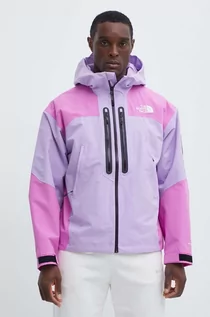 Kurtki męskie - The North Face kurtka męska kolor fioletowy przejściowa oversize NF0A879EVFO1 - grafika 1