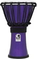 Instrumenty perkusyjne - Toca TFCDJ-7MV 7-calowy Freestyle Colorsound Djembe - Metaliczny indygo TFCDJ7MI - miniaturka - grafika 1