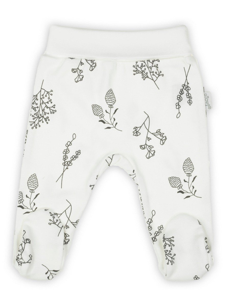 Niemowlęcy półśpioch bawełniany kremowy Nicol,r.74