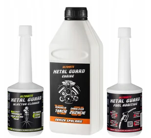 METAL GUARD ENGINE, INJECTOR CLEANER I FUEL ZESTAW - Płyny eksploatacyjne do aut METAL GUARD ENGINE, INJECTOR CLEANER I FUEL ZESTAW - Płyny eksploatacyjne do aut - miniaturka - grafika 1