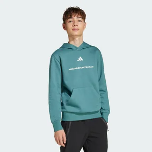 Bluza adidas Boys Slogan Fleece Hoodie Kids - Odzież sportowa dziecięca - miniaturka - grafika 1
