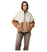 Bluzy damskie - BLUZA FOX LADY SURVIVALIST SHERPA FULL ZIP WALNUT - miniaturka - grafika 1