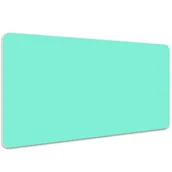Podkładki na biurko - Ochronna mata podkładka na biurko miętowa 100x50 cm, Dywanomat - miniaturka - grafika 1
