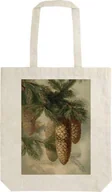 Torby i wózki na zakupy - Torba bawełniana STBAG 56 Szyszki jodły Szoperka - miniaturka - grafika 1