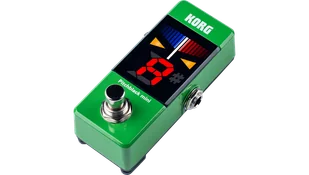 ‌KORG PITCHBLACK MINI GR - KOMPAKTOWY TUNER PODŁOGOWY ♦ 30 DNI NA ZWROT ♦ GWARANCJA DOOR-TO-DOOR ♦ SZYBKA WYSYŁKA - Metronomy i tunery - miniaturka - grafika 1