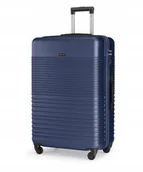 Walizki - Walizka Duża Podróżna Twarda PUCCINI Na Kółkach PUCCINI Granat ABS028A-7A - miniaturka - grafika 1