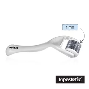 Yasumi Yasumi Derma Roller Yasumi Titanium 1 Roller do twarzy z tytanowymi igłami o dł. 1 mm - Derma rollery - miniaturka - grafika 1