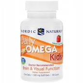 Witaminy i minerały - Omega Pharma Nordic Naturals Daily Kids Natural Fruit Flavor (30 kaps) Nordic Naturals 6FCE-19569 - miniaturka - grafika 1