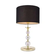 Lampy stojące - RLT93163-1GB REA II LAMPA STOŁOWA ZŁOTO-CZARNA - miniaturka - grafika 1