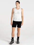 Koszulki sportowe damskie - Dare 2b Top sportowy "Harmonic Vest" w kolorze białym - miniaturka - grafika 1