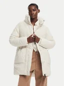 Kurtki damskie - Desigual Kurtka zimowa Aarhus 24WWEWAC Écru Regular Fit - miniaturka - grafika 1