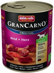 ANIMONDA Grancarno Adult Dog Wołowina i serca 800g - Mokra karma dla psów - miniaturka - grafika 2