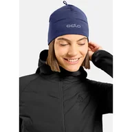 Czapki i chusty sportowe damskie - ODLO Czapka sportowa do biegania The Polyknit Warm Reflective Hat - miniaturka - grafika 1