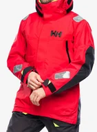 Kurtki męskie - Kurtka Helly Hansen Skagen Offshore Jacket - alert red - miniaturka - grafika 1