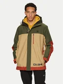 Kurtki narciarskie - DC Kurtka snowboardowa Defiant ADYTJ03084 Zielony Standard Fit - miniaturka - grafika 1