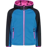 Kurtki i płaszcze dla dziewczynek - CMP - Kid G Jacket Fix Hood, Girl, Turchese, 176 - miniaturka - grafika 1