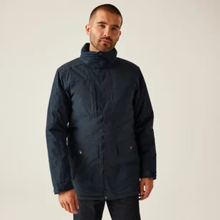 Regatta Professional Męska kurtka parka przeciwdeszczowa Darby III Granatowy, Rozmiar: 3XL - Kurtki i kamizelki sportowe męskie - miniaturka - grafika 1
