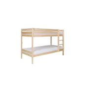 Łóżka dla dzieci i młodzieży - Łóżko Piętrowe Leon 90 x 200 Meble Doktór Bejca Brzozowa - miniaturka - grafika 1