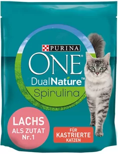 Purina One Dual Nature Sterilized, łosoś - 2 x 1,4 kg - Sucha karma dla kotów - miniaturka - grafika 1