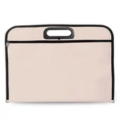 Teczki i aktówki - Torba na dokumenty Pellucci, beżowa - miniaturka - grafika 1