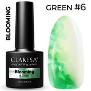 Lakiery hybrydowe - Claresa Tusz Akwarelowy Blooming 6 Green 5g - miniaturka - grafika 1