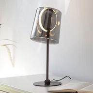 Lampy stojące - Paul Neuhaus Lampa stołowa LED Zula, dymny szary, wysokość 42 cm - miniaturka - grafika 1