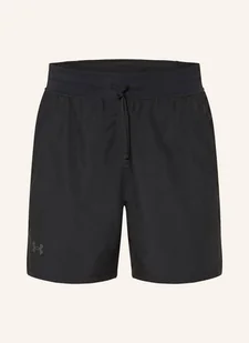 Under Armour Szorty Do Biegania 2 W 1 Ua Launch Pro schwarz - Spodenki damskie - miniaturka - grafika 1