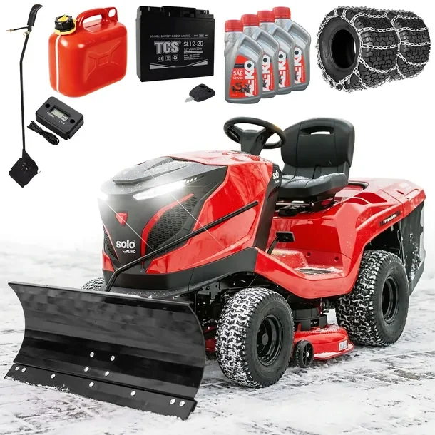 Traktor Kosiarka AL-KO T 22-105.4 HD-A V-TWIN MAX 22 KM Kosz 310L 3w1 Pług
