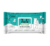 Chusteczki nawilżane - Luba, Tuli Aqua, Nawilżane chusteczki dla dzieci bez konserwantów, 60 szt. - miniaturka - grafika 1