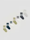 Skarpetki dla dzieci - Reserved - Bawełniane skarpetki 7 pack - jasnozielony - miniaturka - grafika 1