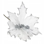 Ozdoby bożonarodzeniowe - Gwiazda Betlejemska Kwiat Na Choinkę I Stroik Duża - miniaturka - grafika 1