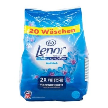 Proszek do prania Lenor 1200g 20 prań Universal Aprilfrisch z Niemiec De
