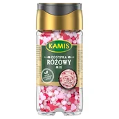 Dodatki do ciast w proszku - Kamis Posypka różowy mix 55 g - miniaturka - grafika 1