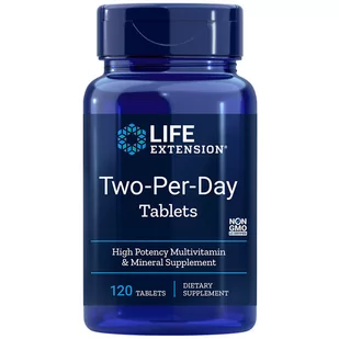 LIFE EXTENSION TWO-PER-DAY 120 tab - Witaminy i minerały dla sportowców - miniaturka - grafika 1