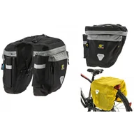 Akcesoria turystyczne - Sport Arsenal Sport Arsenal Sakwa rowerowa na bagażnik podwójna 460 Sport Arsenal roz uniw 8594166030350 - miniaturka - grafika 1
