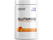 Glutamina - OstroVit Aminokwasy Supreme Pure Glutamine 500g Smaki Pomarańcza - miniaturka - grafika 1