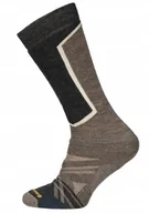 Skarpety termoaktywne - U'S Ski Full Cushion OTC Socks, 236 taupe, L - miniaturka - grafika 1