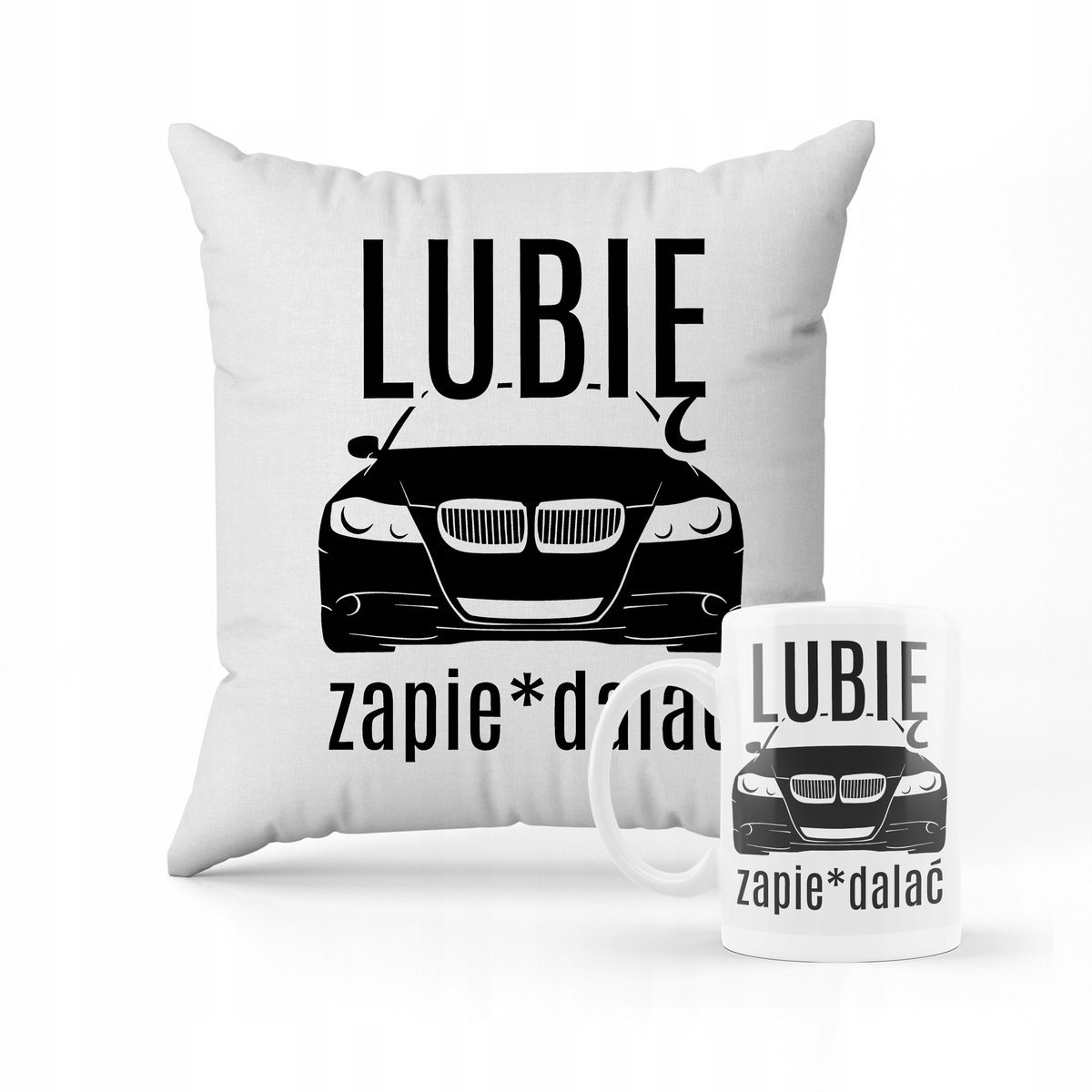 ZESTAW PODUSZKA + KUBEK Prezent dla mechaników + IMIĘ 3