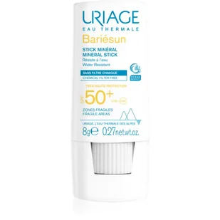 Uriage Bariésun Bariésun sztyft ochronny na wrażliwe miejsca SPF 50+ Water Resistant Fragrance-Free) 8 g - Balsamy i kremy do opalania - miniaturka - grafika 1