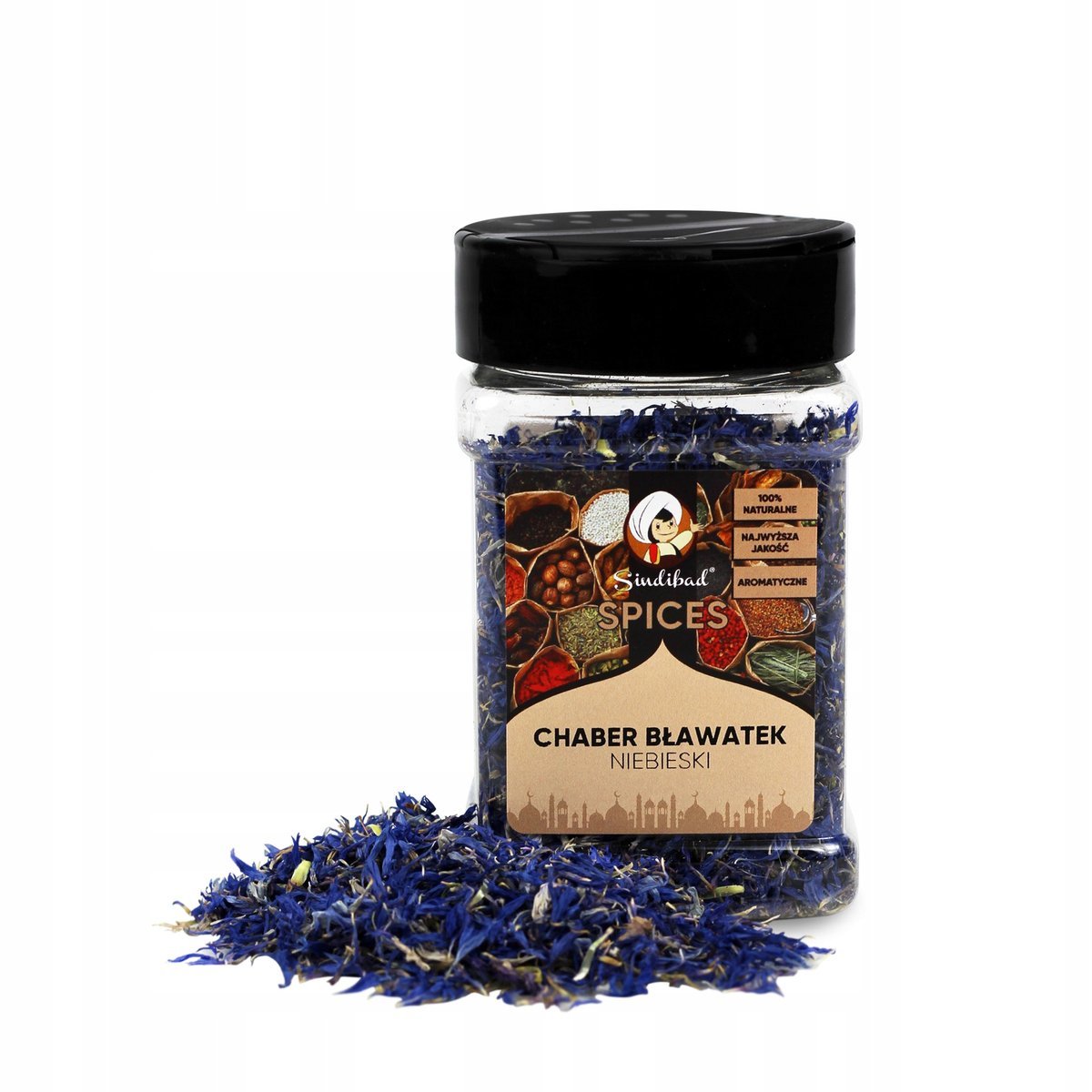 Chaber Bławatek Płatki 10g Sindibad Spices