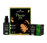 Zestawy kosmetyków męskich - Orientana Zestaw Power Skin For Men Krem przeciwzmarszczkowy do twarzy, 50ml + Kojący balsam po goleniu, 75ml - miniaturka - grafika 1