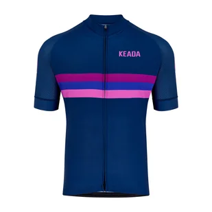 Damska koszulka rowerowa z krótkim rękawem - Sunset - Koszulki rowerowe - miniaturka - grafika 1