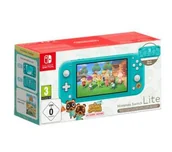 Konsole Nintendo - Nintendo Switch Lite (turkusowy) - Animal Crossing: New Horizons - miniaturka - grafika 1